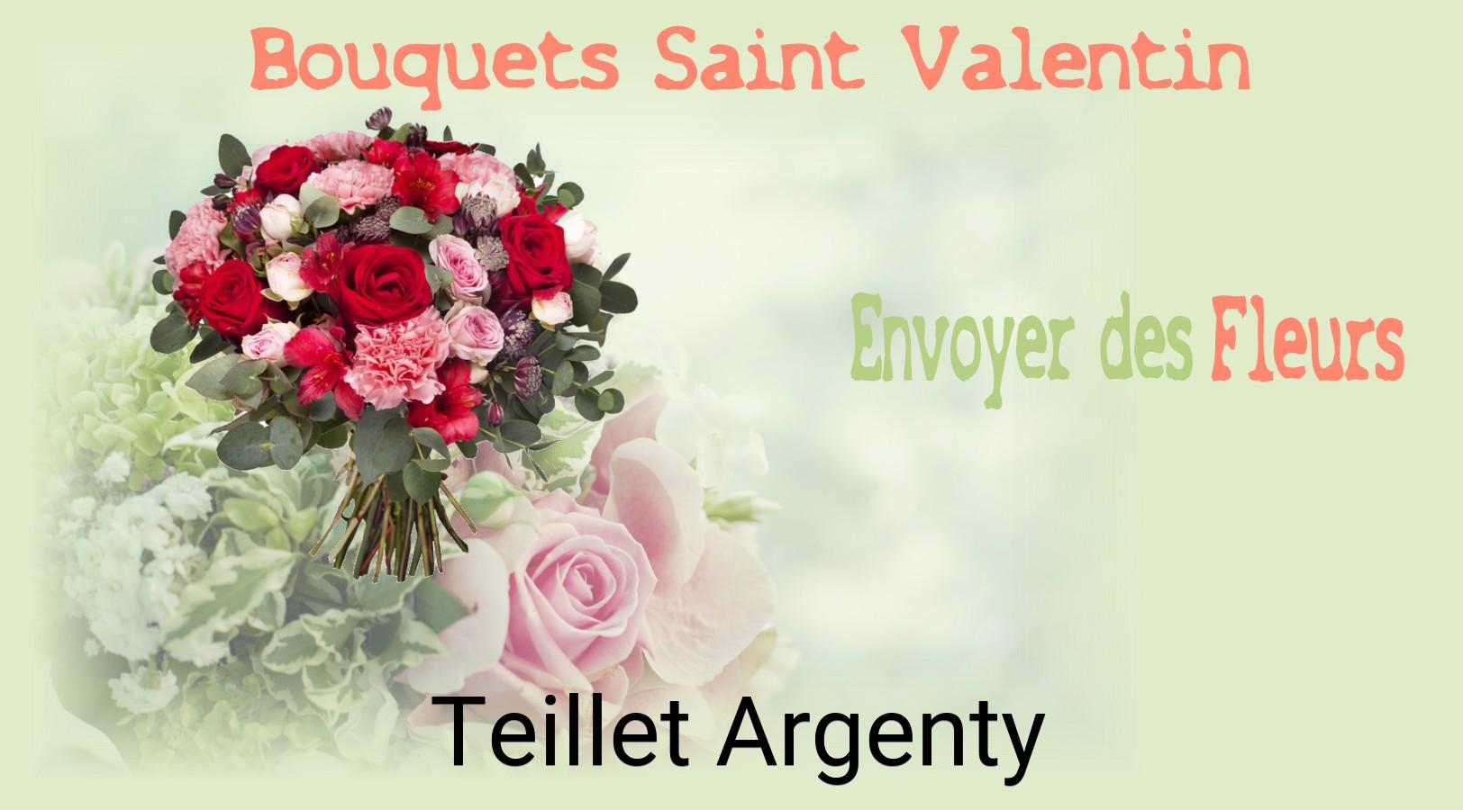 Roses de Saint-Valentin livrées à Teillet-Argenty